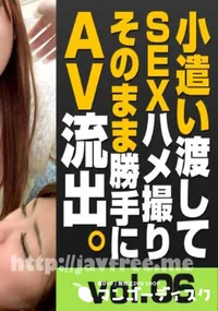 【トリプルエックス　小遣い渡してSEXハメ撮りそのまま勝手にAV流出 #06　Dカップ20歳学生さんの夜遊びパイパン事情　】の一覧画像